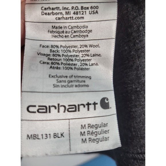 Carhartt wool long sleeve - Picture 3 of 4